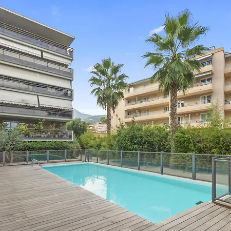 Appartement Saphir - Superbe 2 Pieces -piscine - Parking - A 1 Minute *